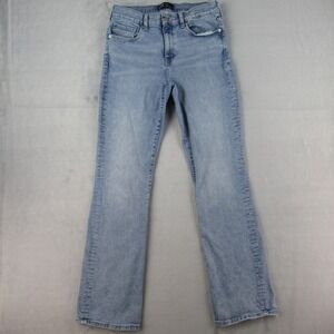 Gap Denim Baby Boot Light Wash Jeans Womens Size 10/30L Slim Fit Blue Stretch